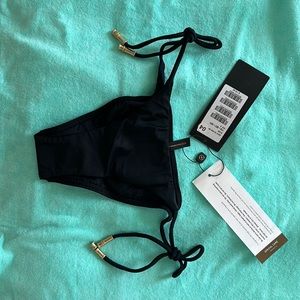 NEW! ViX Paula Hermanny Lucy Solid Tie Side Bottom Brazilian Coverage